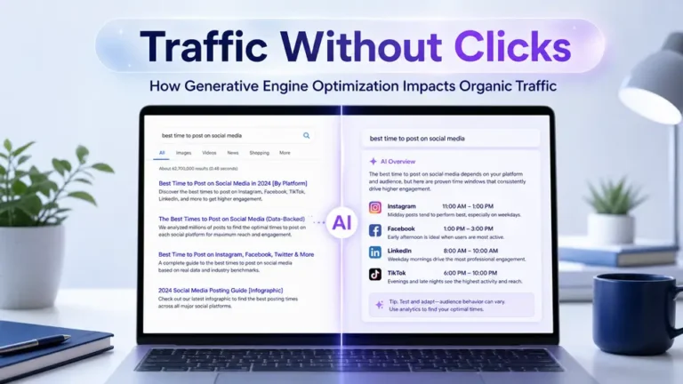 How Generative Engine Optimization Impacts Traffic