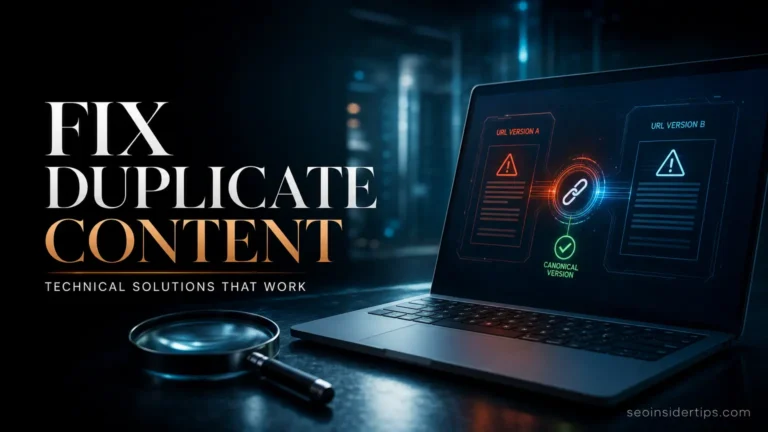 How to Fix Duplicate Content Issues on Site: Technical Solutions That Work | Actionable Tips