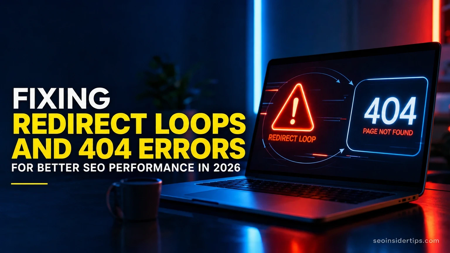 Fixing Redirect Loops and 404 Errors for Better SEO Performance in 2026