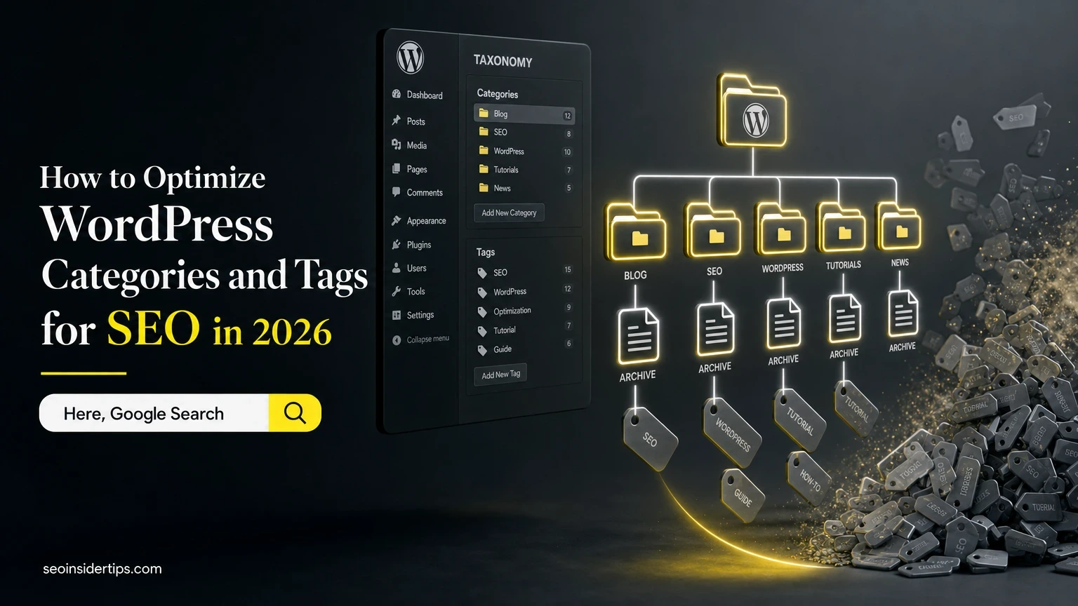 How to Optimize WordPress Categories and Tags for SEO in 2026